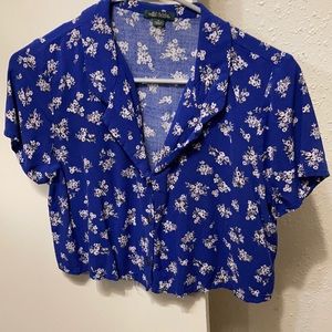 Retro style button up